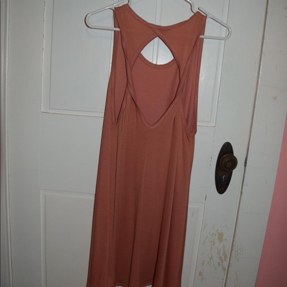 pink summer dress